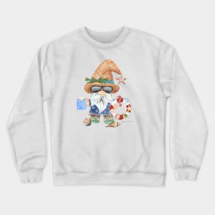 Coastal Winter Gnome A2 Crewneck Sweatshirt